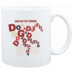 Mug White  English Toy Terrier DOG ADDICTION  Dogs  