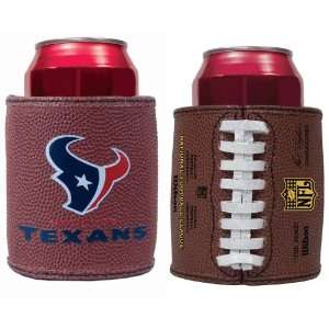 HOUSTON TEXANS SET OF 2 FOOTBALL CAN COOLERS  Sports 