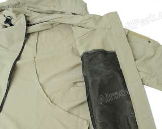 Replica Airsoft PCU Level 5 Soft Shell Uniform Tan M  