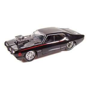  1969 Pontiac GTO Judge Blown 1/24 Black Toys & Games