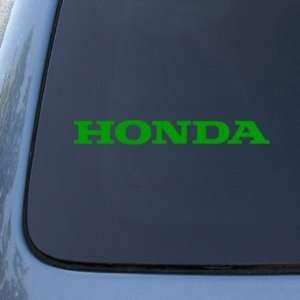  HONDA   Vinyl Car Decal Sticker #1907  Vinyl Color Green 