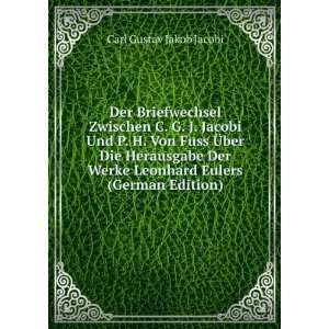   Leonhard Eulers (German Edition) Carl Gustav Jakob Jacobi Books