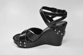 HARLEY DAVIDSON Lorie Ann Black Women Size Casual Wedges Sandals 82326 