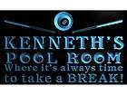 KENNETH s LED Sign Pool Room Billiards Snooker Light KOU277