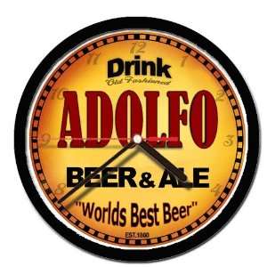  ADOLFO beer and ale wall clock 