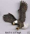 American Eagle in Flight ANTLER TIE TACK HAT PIN