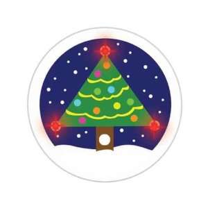  Beistle   20439   Flashing Christmas Tree Button  Pack of 