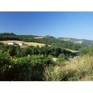  View Over the Orcia Valley to Castiglione dOrcia, Bagno 