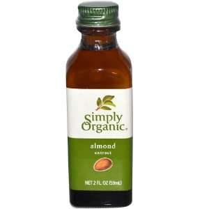 Simply Organic Almond Extract CERTIFIED Grocery & Gourmet Food