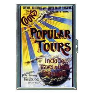   Popular Tours Retro ID Holder, Cigarette Case or Wallet MADE IN USA