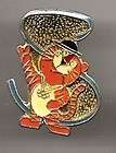 Korea Olympic Seoul 1988 Mascot Pin Vintage hat jacket lapel pin
