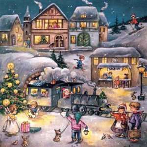  Christmas Train Advent Calendar (K11715)