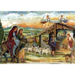    Baroque Nativity (Detail) Advent Calendar (K10080)