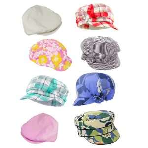    Pack of 5 Womens Trendy Chic Newsboy Cap Hats