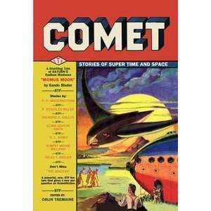  Vintage Art Comet Bird Spaceship   03031 3