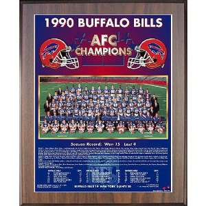  Healy Buffalo Bills 1990 Afc Champions11x13 Team Picture 