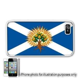   in Scotland Flag Apple Iphone 4 4s Case Cover White 