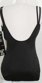 NWT MIRACLESUIT Black Lisa Jane Underwire Swimsuit 10  