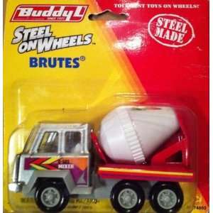  Buddy L Steel on Wheels Brutes   Cement Mixer Truck Toys & Games