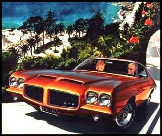 1971 Pontiac Color Brochure GTO Judge 455 Firebird MINT Original 71 