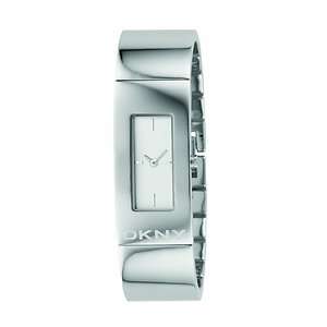 NEW* DKNY Womens Silver Stainless Steel Analog Quartz Watch NY4623 