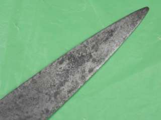 Antique 19 Century France French Huge Fighting Knife  