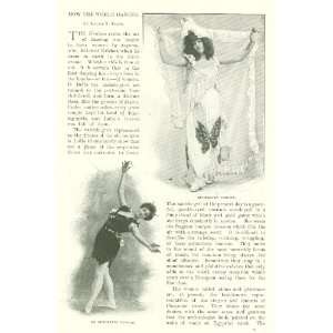  1899 How the World Dances Whirling Dervishes Skirt Dancers 