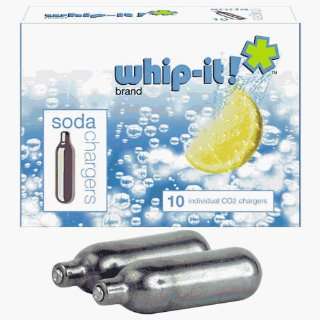  United Brands CSV 3610   Whip It Soda Siphon Chargers   10 