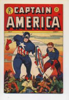 CAPTAIN AMERICA # 57 (TIMELY 1946) F  @ $700  