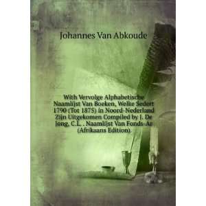   Ar (Afrikaans Edition) (9785875068287) Johannes Van Abkoude Books