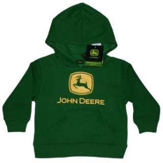  John Deere Toddler Hooded Sweatshirt Kelly Green Clothing