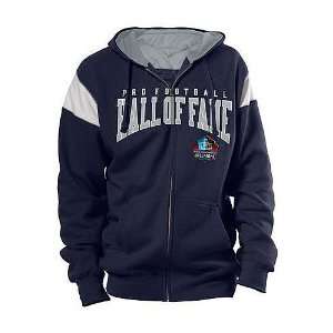  Pro Football Hall of Fame Full Zip Hooded Sweatshirt  Navy 