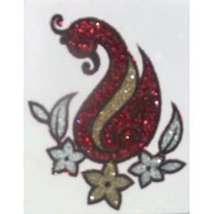  Temporary Tattoo Dancing Peacock Glitter   1 Health 