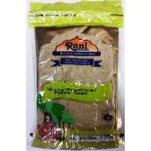 Rani White Poppy Seeds 200Gm  Grocery & Gourmet Food