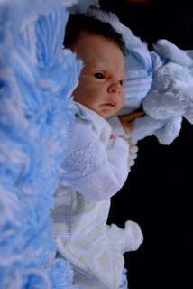 La Luna Nursery, Sammie, cute Reborn Baby Boy, tummy plate, Adrie 