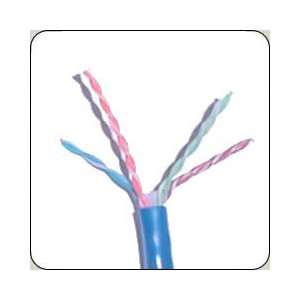   PVC Category 5e Unshielded Twisted Pair Cable    1000 ft. Box, Blue
