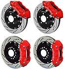 WILWOOD DISC BRAKE KIT,05 11 DODGE CHARGER,300,14​ DRILLED ROTORS 