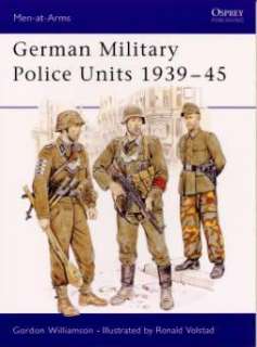 German Military Police book MP WWII WW2 Helmet Pistol  