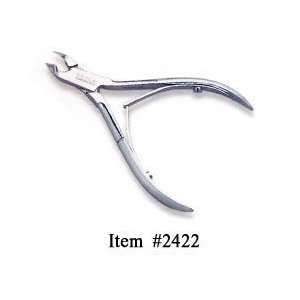   Cuticle Nipper 1/2 Jaw  Box Joint  Double Spring  Stainless Steel