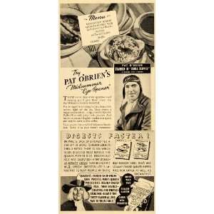   Rice Breakfast Cereal Pat OBrien   Original Print Ad