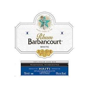   Barbancourt Traditional White 86@ Rhum 750ML Grocery & Gourmet Food