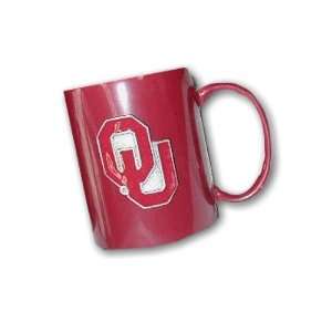   Norman OU Sooners   Mug   w/ pewter OU logo design