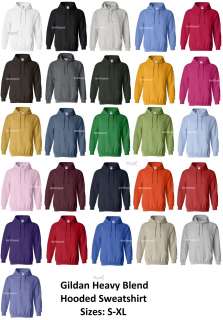 Gildan Heavy Blend Hooded Sweatshirt 18500 S XL Hoodie cotton 