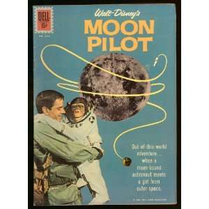  Movie Classics Walt Disneys Moon Pilot Four Color #1313 