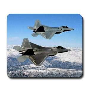  F/A 22 Raptor Military Mousepad by  Office 