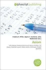 Axiom, (6130206534), Frederic P. Miller, Textbooks   