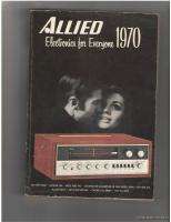 1970 Allied Hi Fi Vintage Electronics Audio Catalog ALTEC 604E Empire 