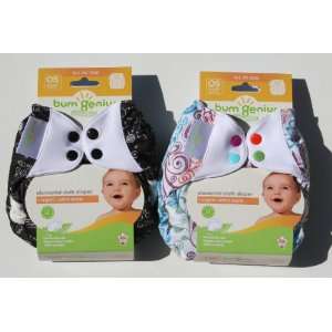   Organic Artist Series Lovelace & Albert Cloth All in One Diapers Baby