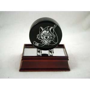  Chicago Wolves Logo Solid Marble Puck