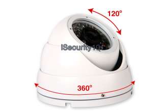 600TVL Outdoor Vandal proof 24 LED 1/3 Sony CCD 3.6mm Dome CCTV 